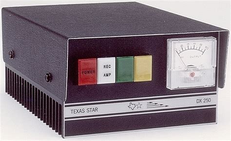 It is putting out 350 watts into SSB on a stock Uniden Washington Base Station CB radio. . Texas star dx 250 specs